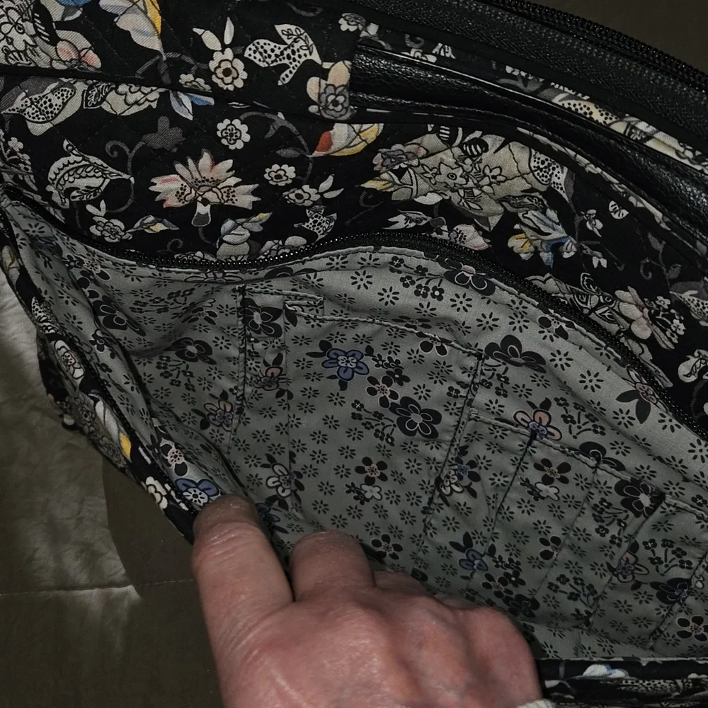Vera Bradley Quilted Holland Gardens Laptop Briefcase